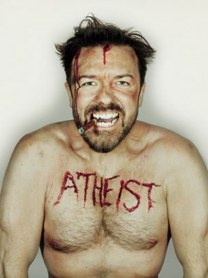 Ricky Gervais: Atheism ‘Is Not High on My Agenda’