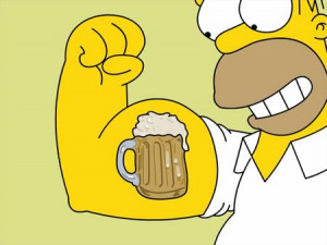 No TV, no beer make Homer something something.”