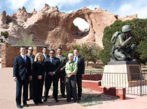 Department of Justice officials and Navajo Nation leaders meet in