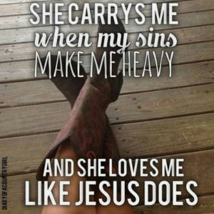 loves me like Jesus does | fav song of eric church's!