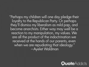 one day pledge their loyalty to the Republican Party Or perhaps they
