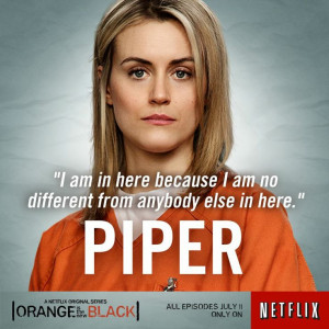 Piper Chapman - Orange is the New Black #oitnb #piperchapman