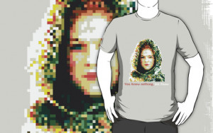 Ygritte Quote Pixel Art by geekery