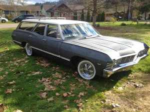 Buy American Muscle Cars, 1967 Chevy Impala Wagon for Sale