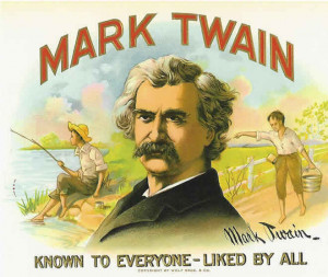 Mark Twain, Napoleon Sarony and 