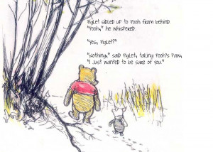 piglet sidled up to pooh from behind pooh he whispered yes piglet ...