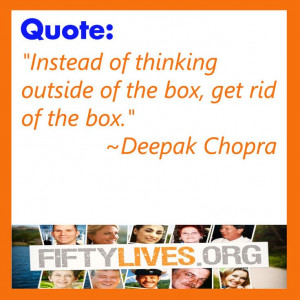 Quote from Deepak Chopra
