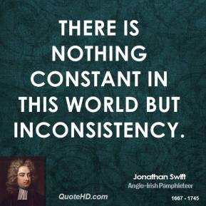 Inconsistency Quotes