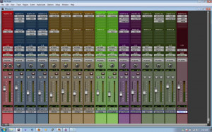 toft mixer and pro tools