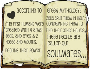 Soulmate Quotes Greek Mythology Greek Mythology Quotes