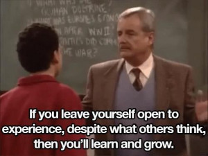 Here are some of Mr. Feeny's best words of wisdom: