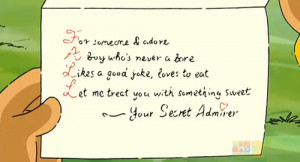 Secret Admirer Quotes...