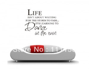 The Road Life Rocky Bob Marley Quote Wall Decal