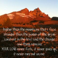 One thing remains ~ Jesus culture More