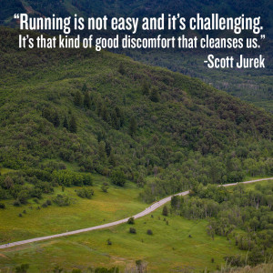 ... Scott Jurek on Social Running, Burritos and Pushing Through the Pain