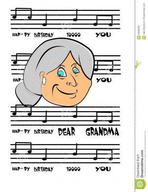 More similar stock images of ` Grandmas birthday card `