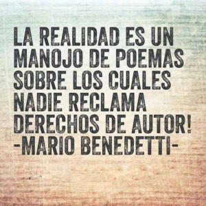 Mario Benedetti.