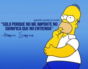frases Homero Simpson español citas los simpson caricaturas