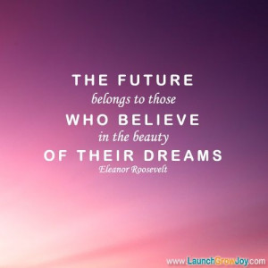 Great quote from Eleanor Roosevelt