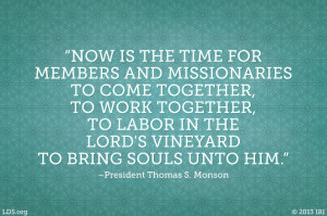 Members and Missionaries