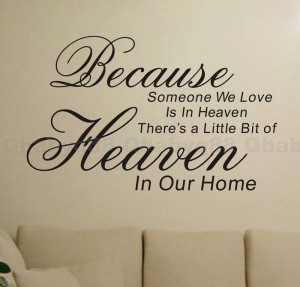 Family In Heaven Quotes