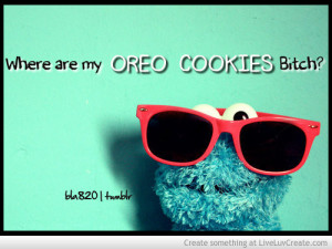 Oreo Cookie Monster