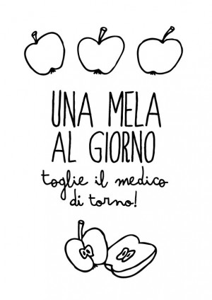 ... print italian cooking quote print letterpress Kitchen mediterranean
