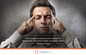 picture quote from Washington Irving.
