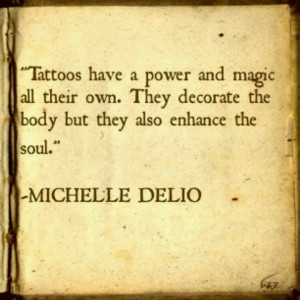 Tattoos & the soul