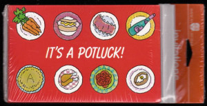 vintage POTLUCK Party American Greetings by vintagerecycling, $6.50