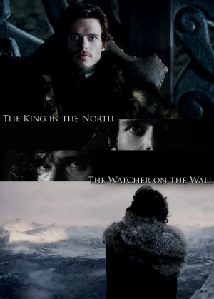 Jon Snow and Robb Stark Robb Stark and Jon Snow