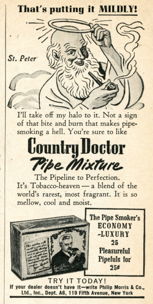 pipe tobacco advertisements