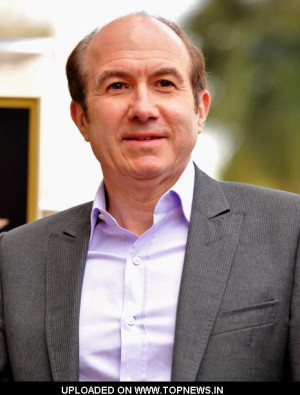 Philippe Dauman attends a ceremony honoring Sumner Redstone with the 2