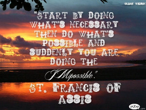 ... and suddenly you are doing the impossible.