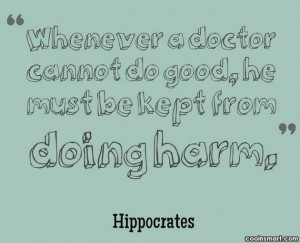 Quotes and Sayings about Doctors