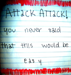 ATTACK attack! quotebook