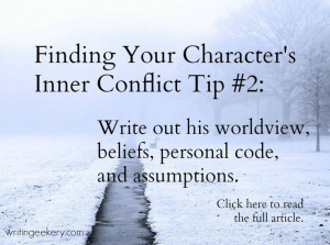 Inner conflict creates deeper meaning within your story.