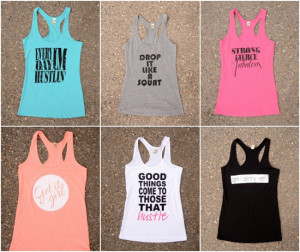Workout Tanks For $12.95