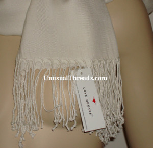 New Twisted Fringe scarf by Love Quotes