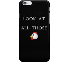 VINE: Look at all those chickens! iPhone Case/Skin