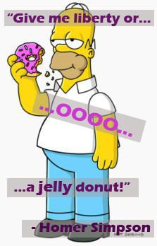 Homer Simpson quote, donut