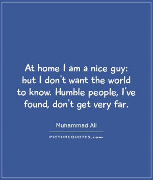 Humble Person