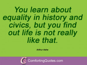 Arthur Ashe Quotes