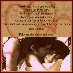 Waking Up Next To You Is Divine..