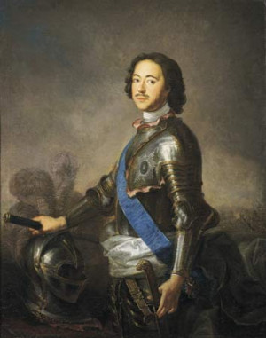 Photograph:Peter I, known as Peter the Great, emperor of Russia.