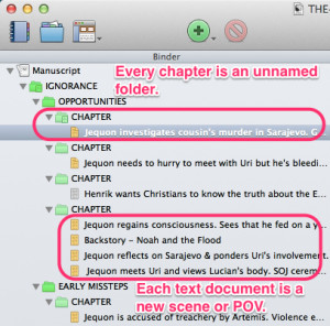 Closer Look At Chapter Folders & Scene Documents (Divide & Conquer)