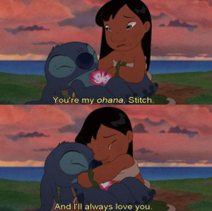 ... both lilo and stitch realised how important it is to have a friend