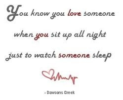 dawson's creek quote // yeah it's kinda true love