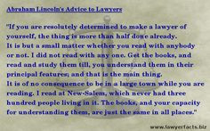 Advice to Lawyers 