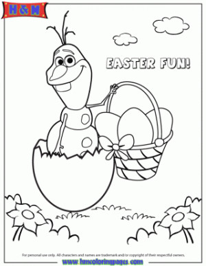 frozen easter coloring pages Frozen Olaf Quotes I Dont